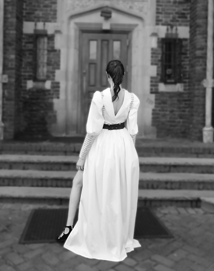 Back view, full garment