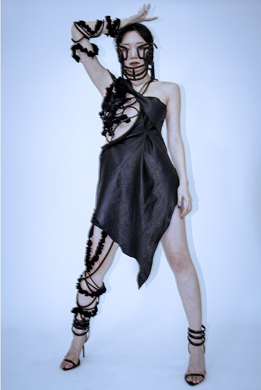 Front view of the garment