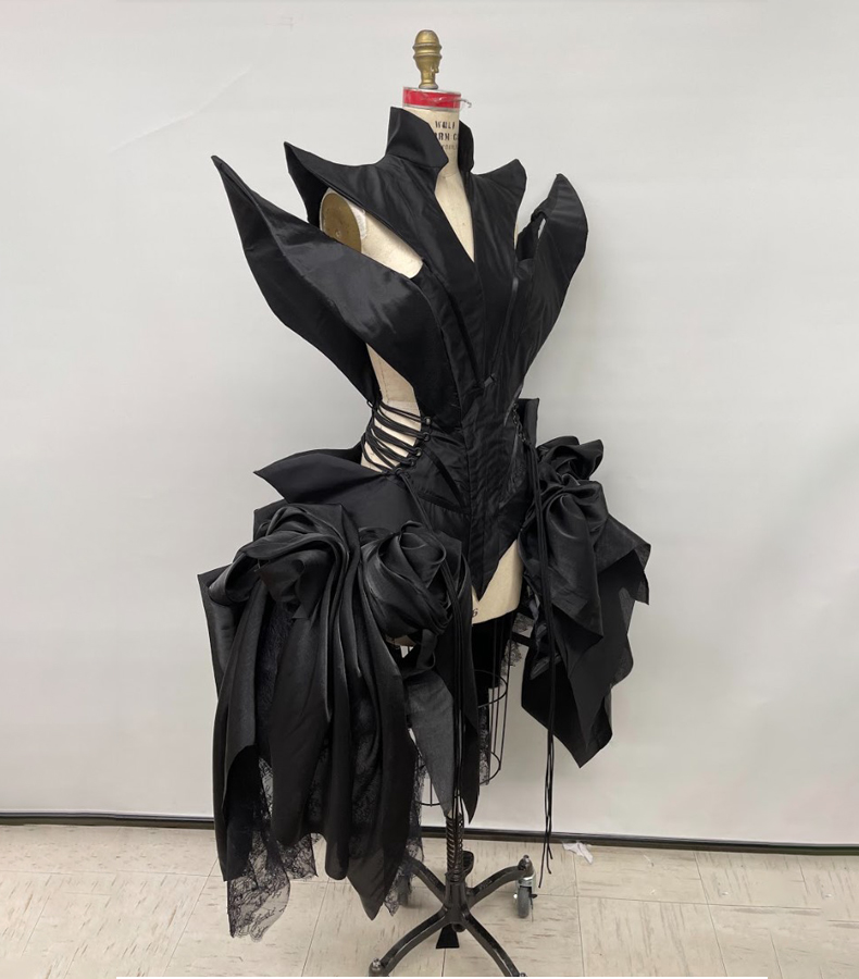 A 3/4 view of the garment. The first image is more like a costume or movie prop.